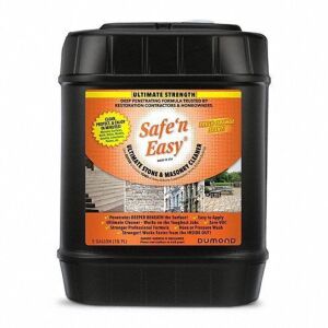 DESCRIPTION: (1) STONE AND MASONRY CLEANER BRAND/MODEL: DUMOND #39C350 RETAIL$: $269.28 EA SIZE: 5 GALLON QTY: 1