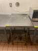 24" X 30" STAINLESS PREP TABLE - 4