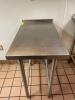 18" X 30" STAINLESS PREP TABLE - 2