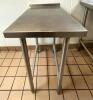 18" X 30" STAINLESS PREP TABLE - 3