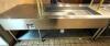 SECO 96" SINGLE COMPARTMENT STAINLESS STEAM TABLE