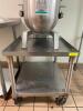 24" X 30" STAINLESS EQUIPMENT STAND ON CASTERS - 2