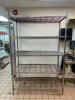 5-TIER METAL WIRE SHELVING UNIT - 2