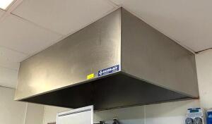 ECON-AIR 60" X 42" ES-VHB HEAT AND CONDENSATE VENT HOOD