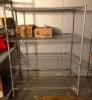 4-TIER WIRE SHELVING UNIT