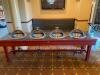 108" 4-COMPARTMENT BUFFET TABLE - 3