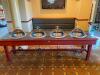 108" 4-COMPARTMENT BUFFET TABLE - 4