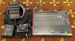 ALLEN & HEATH ZED-22FX 22-CHANNEL MIXER W/ USB AUDIO INTERFACE & EFFECTS