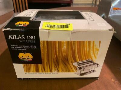 ATLAS 180 PASTA MACHINE. NEW IN THE BOX