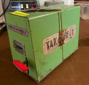 TAKACHECK VINTAGE TICKET MACHINE.