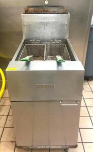 DEAN SUPER RUNNER NATURAL GAS FLOOR FRYER