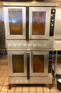 BLODGETT DOUBLE STACK NATURAL GAS CONVECTION OVEN