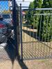 APPROX 160' OF METAL FENCING W/ (3) GATES. - 4