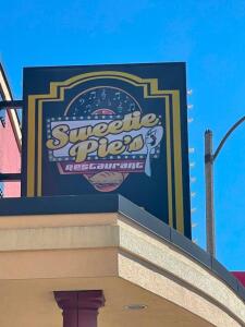 "SWEETIE PIES" LIGHTED SIGN