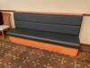 (4) 7' GREY BOOTH BENCH SEATS - 2