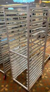 TWENTY PAN FRONT LOAD TRAY RACK