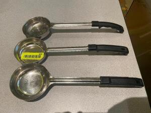 (3) 6 OZ PORTION SERVERS.