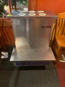 SHELLEYSTEEL STAINLESS SILVERWARE CART