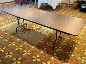 8' FOLDING TABLE