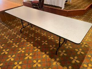 8' FOLDING TABLE