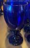 (10) BLUE GOBLETS