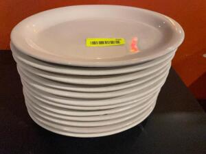 (12) 11.5" CHINA PLATTERS