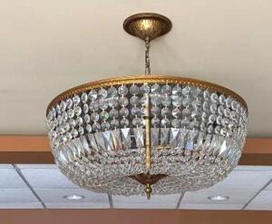 36" DECORATIVE CHANDELIER