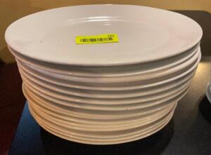 (15) 12" CHINA PLATTERS.