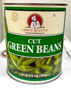 (6) CUT GREEN BEANS