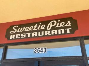 " SWEETIE PIES " SMALL SIGN