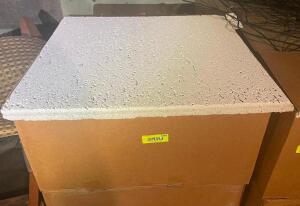 (8) CASES OF 24" X 24" CEILING TILE