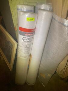 (4) ASSORTED ROLLS OF UNDERLAYMENT