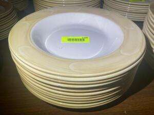 (12) 11.5" CHINA PASTA BOWLS