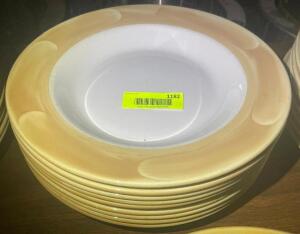 (12) 11.5" CHINA PASTA BOWLS