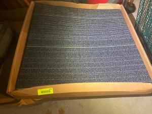 PARTIAL BOX OF 24" X 24" CARPET SQUARES