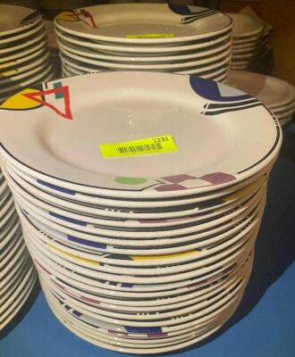 (48) 8" CHINA PLATES