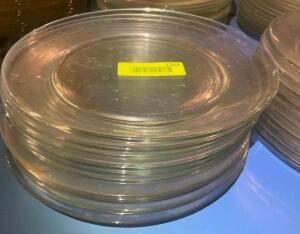 (12) 10.5" GLASS PLATES