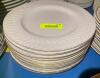 (12) 10.5" CHINA PLATES W/ CASCADE PATTERN