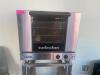 MOFFAT TURBOFAN HALF SIZE COUNTERTOP CONVECTION OVEN W/ STAND. ON CASTERS - 2