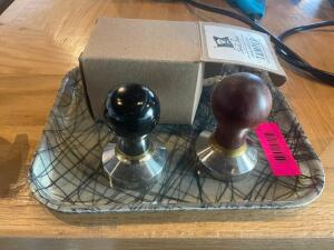 (2) ESPRESSO TAMPERS