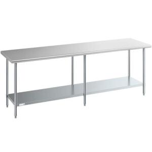 8' X 24" STAINLESS TABLE