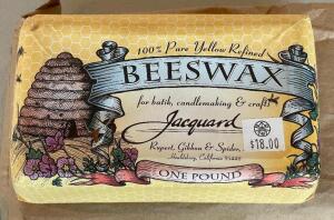 (2) - 1 POUND BLOCKS OF BEE'S WAX