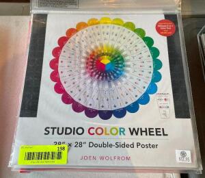 ASSORTED STUDIO COLOR WHEEL POSTERS