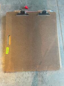 (2) LARGE CLIP BOARDS