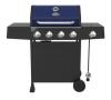 DESCRIPTION: (1) PROPANE GAS GRILL BRAND/MODEL: EXPERT GRILL INFORMATION: BLACK/BLUE RETAIL$: $160.00 EA SIZE: 4 BURNER 25 BURGER CAP QTY: 1