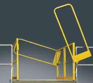 DESCRIPTION: (1) MEZZANINE GATE BRAND/MODEL: TRACTEL INFORMATION: YELLOW RETAIL$: $2381.72 EA SIZE: MUST COME INSPECT QTY: 1