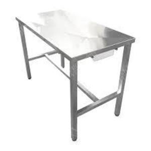 DESCRIPTION: (1) EXAMINATION TABLE BRAND/MODEL: AMGOODSUPPLY INFORMATION: STAINLESS STEEL RETAIL$: $279.95 EA SIZE: 24" X 48" QTY: 1