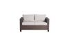 DESCRIPTION: (1) LOVESEAT BRAND/MODEL: BETTER HOMES AND GARDENS, BROOKBURY INFORMATION: BEIGE RETAIL$: $269.00 EA QTY: 1