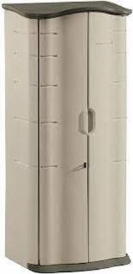 DESCRIPTION: (1) OUTDOOR VERTICAL SHED BRAND/MODEL: RUBBERMAID RETAIL$: $263.00 EA SIZE: 6' X 2'1" X2'6" QTY: 1