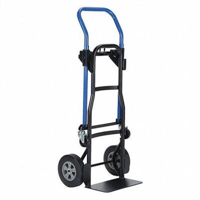 DESCRIPTION: (1) CONVERTIBLE HAND TRUCK BRAND/MODEL: HARPER #149CX3 INFORMATION: BLUE RETAIL$: $129.78 EA SIZE: 48"x19"x16" QTY: 1